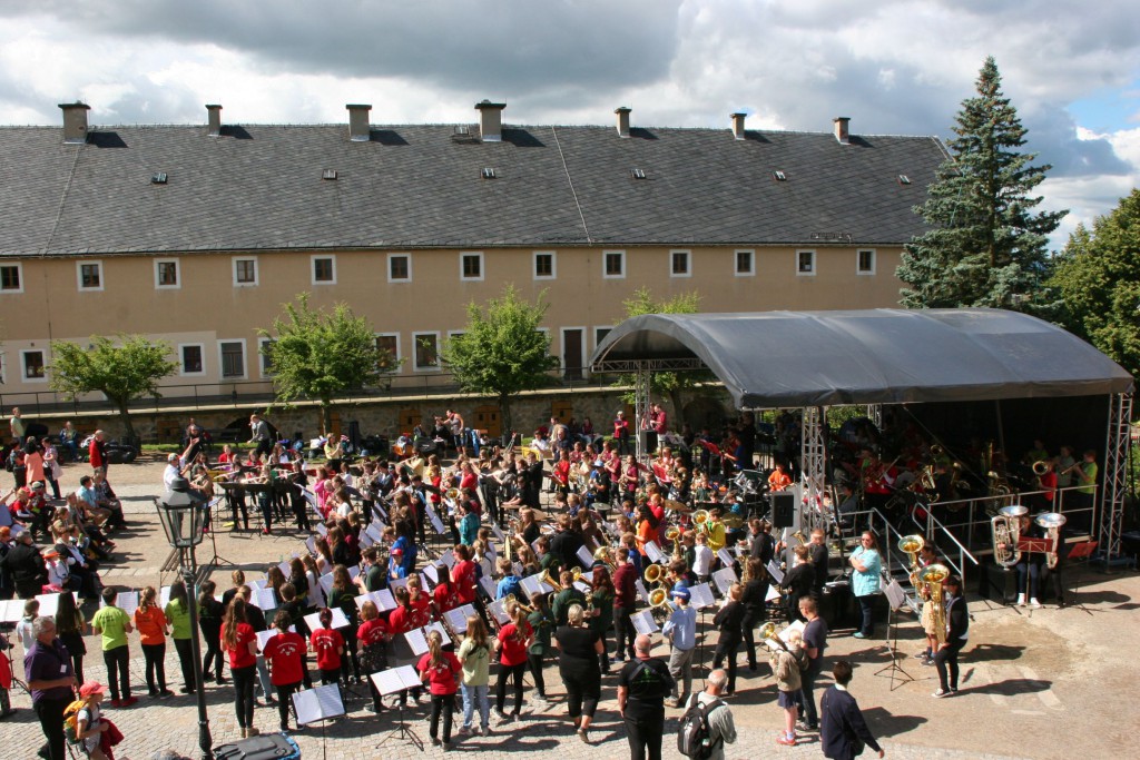 Kinder- und Nachwuchsorchestertreffen auf der Festung Königstein