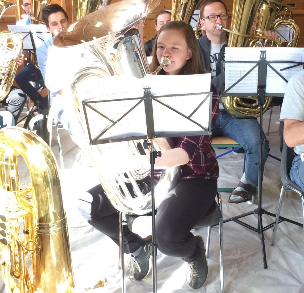 20180412-Internationale Tubatage Grossarl Bericht Kirsten Jugend Brass Band BlechKLANG - Portrait