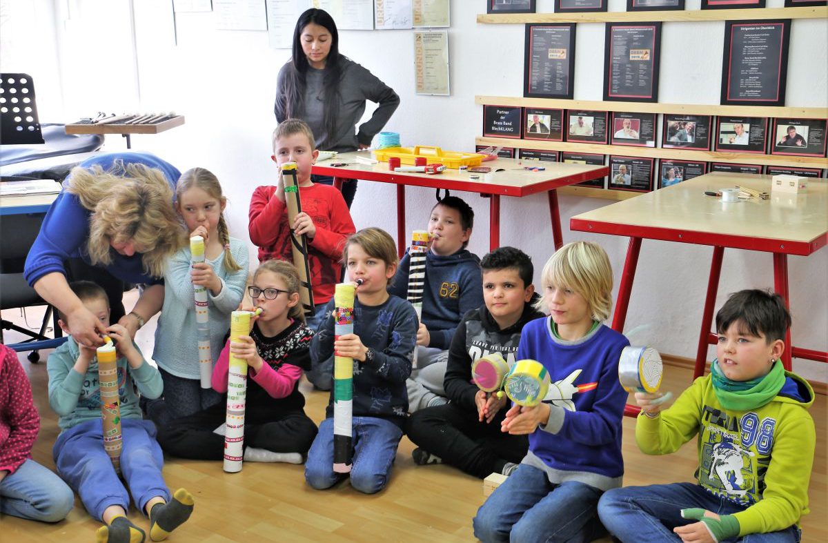 Mobile Musikwerkstatt Jena der Orchesterschule KLANGwelt startet ins neue Jahr (7)