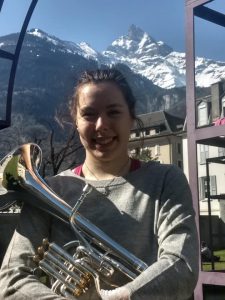 Anabel Voigt beim Swiss Alto Horn Festival