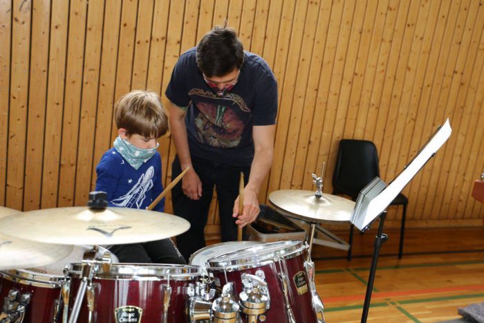 Schlagzeugunterricht Orchesterschule KLANGwelt