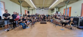 Abschlussbild International Summer Brass Band Camp 2023
