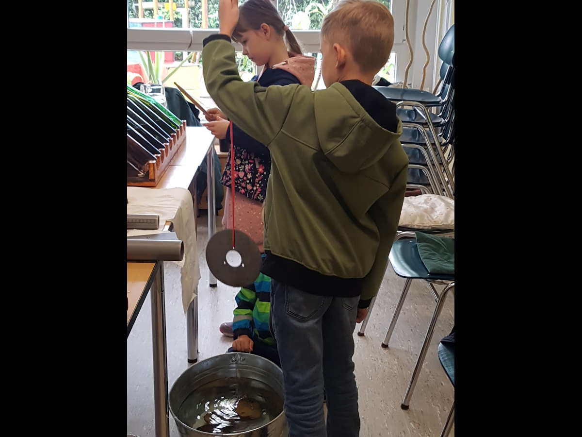 Kinderakademie zu Gast bei der Orchesterschule KLANGwelt