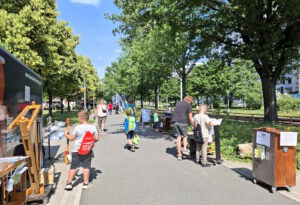 Mobile Musikwerkstatt bei der Spielstraße Jena Lobeda 2025