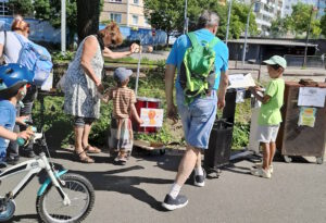 Mobile Musikwerkstatt bei der Spielstraße Jena Lobeda 2025