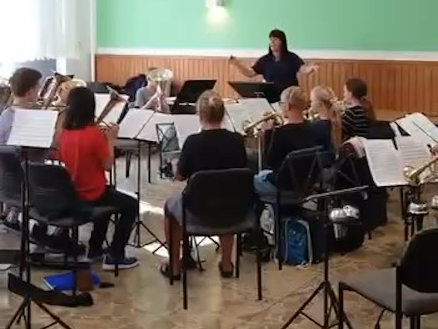 KLANGwelt beim International Summer Brass Band Camp 2025