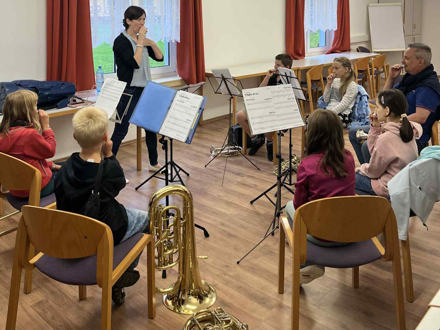 KLANGwelt beim International Summer Brass Band Camp 2025