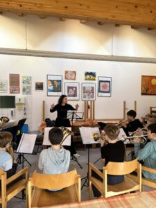 Dozenten beim Stern-Wochenende der Orchesterschule KLANGwelt 2026