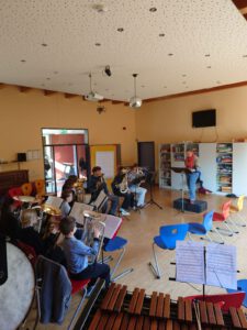 Dozenten beim Stern-Wochenende der Orchesterschule KLANGwelt 2026